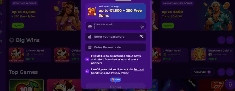 Gambloria casino